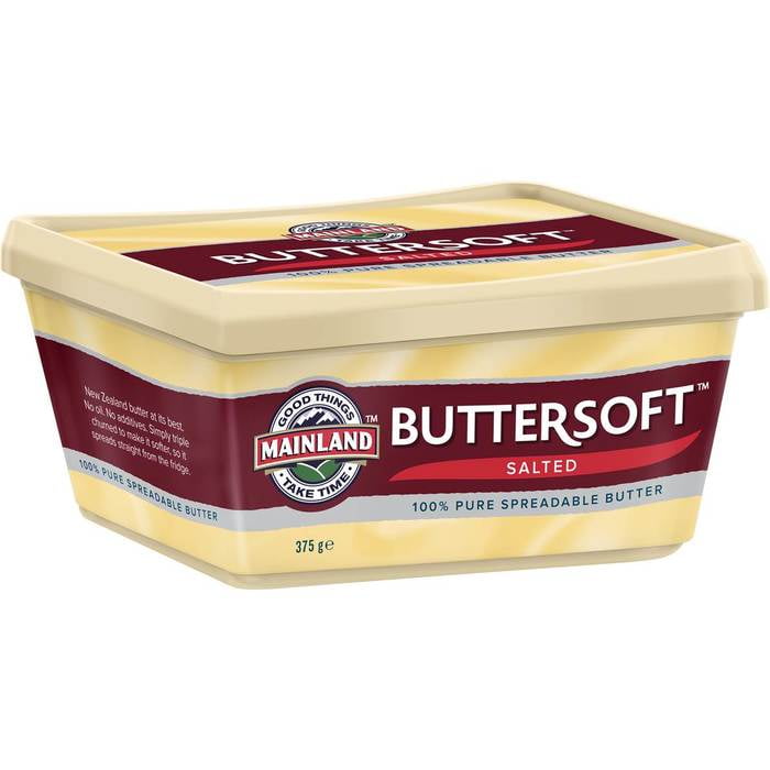 Mainland Buttersoft Pure Salted Butter 250g 172255 (12 a box)