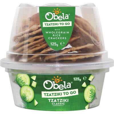 Obela Crackers TZAKZIKI To Go 888615 (6 a box)