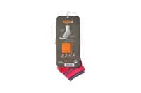 Socks Sport Low Cut / Light Low cut light sole, grey and pink strips S-LC-LS-012 Site 1,22,105,133