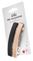 2 CLIPS Rubberised non-slip back HA014