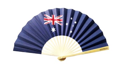 Hand Fan Aust Flag HF1015