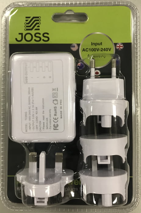 Travel Adaptor 4USB LS-126-21A