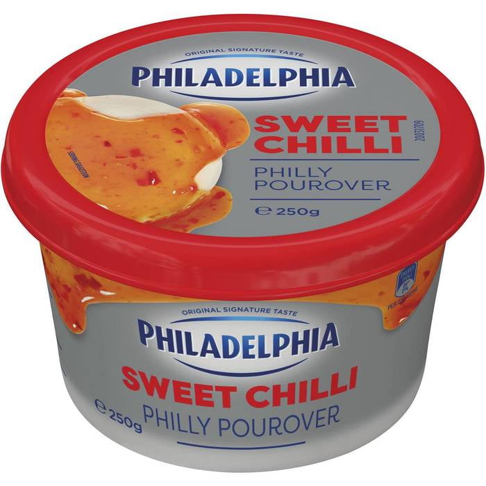 Philadelphia Cream Cheese Sweet Chilli Pourovers 250g (6 a box)139265