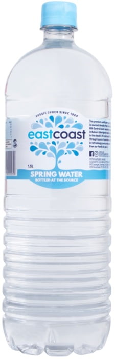 Eastcost Spring Water - 1.5ltr - 6/pk