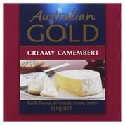 Aussie Gold Camembert 115g (12 a box)183691
