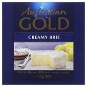 Aussie Gold Brie 115g (12 a box)183688