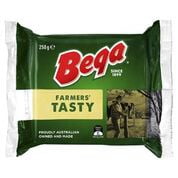 Bega Farmers' Tasty Cheese Block 250g (24 a box)112580