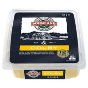 Mainland COLBY Cheese Slices 10pk 210g (6 a box)171306