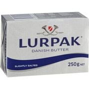 Lurpak Slightly Salted Butter 250g Block (20 a box)994453