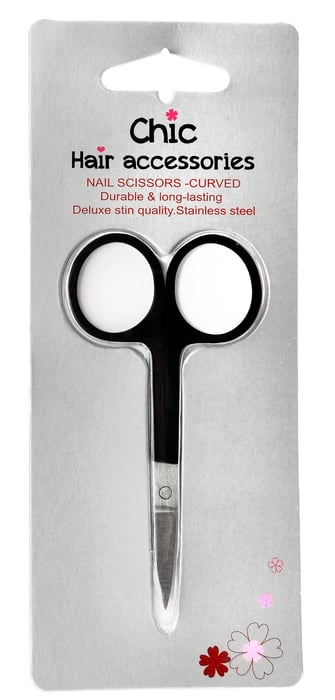 NAIL SCISSORS -CURVED  Durable & long-lasting Deluxe stin quality Stainless steel HA035