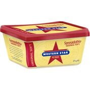 Western Star Original Spreadable Butter 375g 145444 (16 a box)