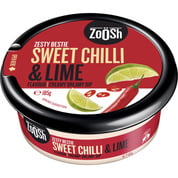 Kraft Zoosh Dip Sweet Chili & Lime 185gm (12 a box)164037